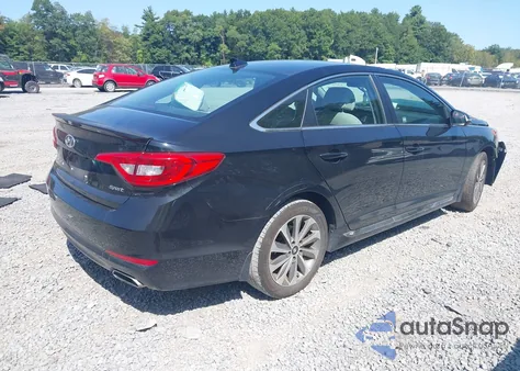 2015 Hyundai Sonata Sport из США, поврежденный, VIN 5NPE34AF0FH158244